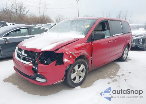 2013 Dodge Grand Caravan Se из США, поврежденный, VIN 2C4RDGBG1DR628708